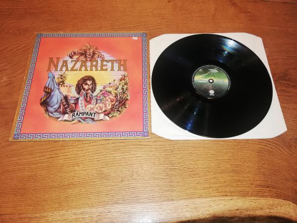 Nazareth Rampant 1974 Vertigo 6370401 Deutsche Pressung VG+/VG+